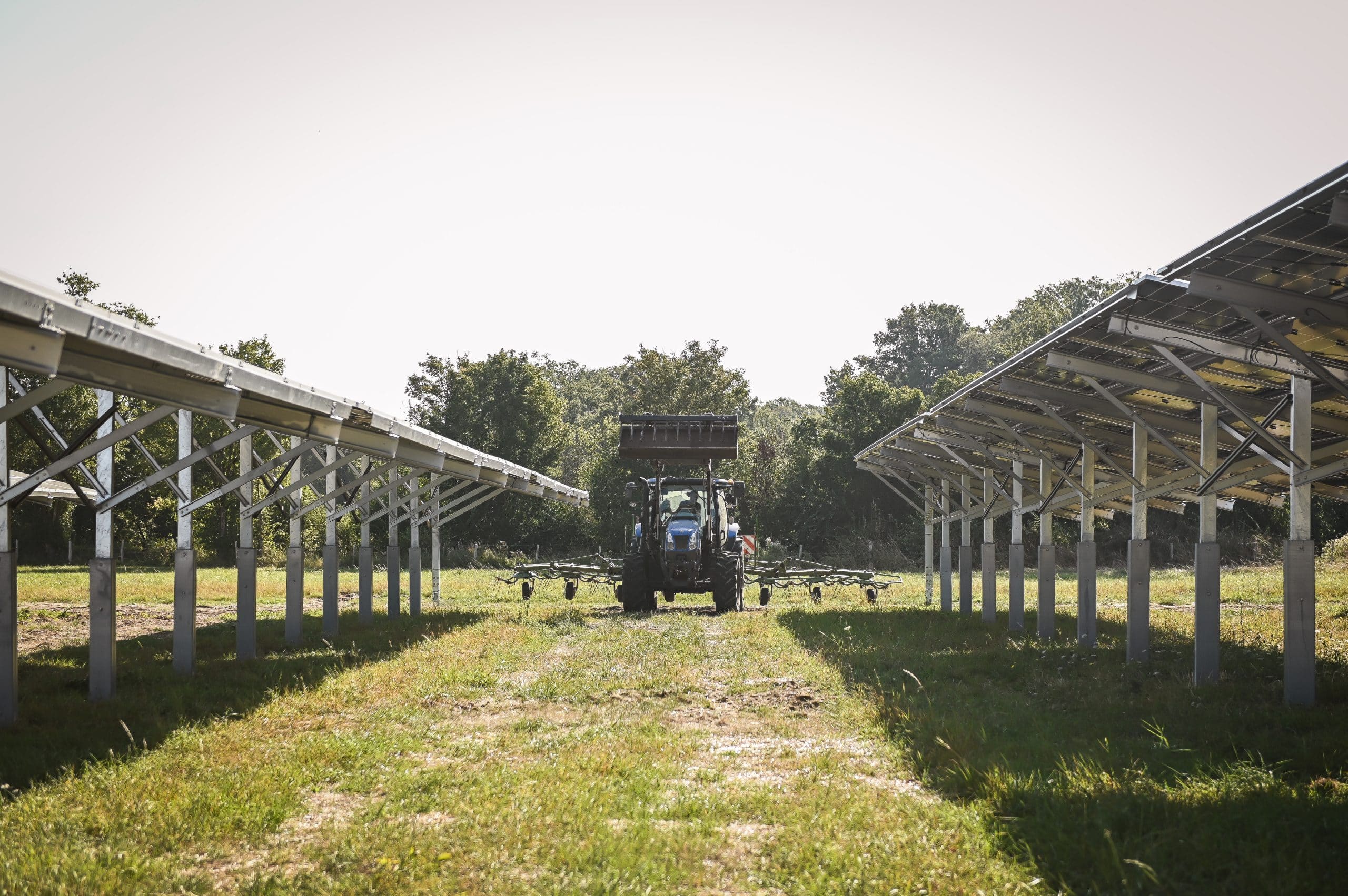 tracteur agrivoltaïsme